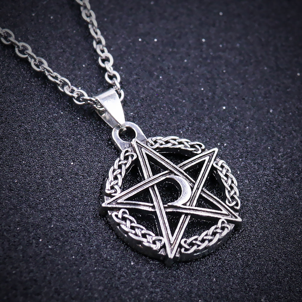 PENTACLE MOON - Unisex Necklace