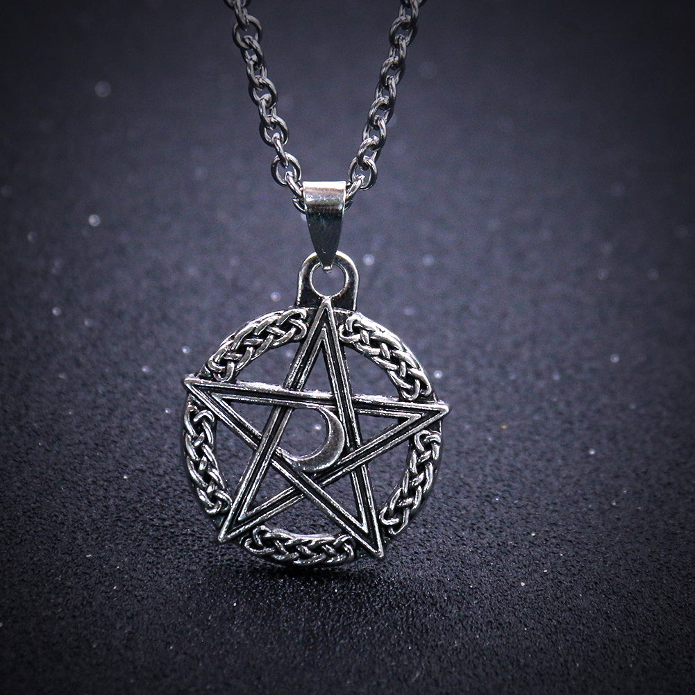 PENTACLE MOON - Unisex Necklace