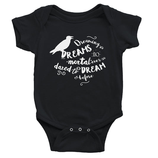 DREAMING - Baby Short Sleeve Bodysuit