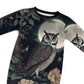 THE OWL - Long Sleeve Baby Romper