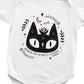 WITCH"S CAT -  Baby Short Sleeve Bodysuit