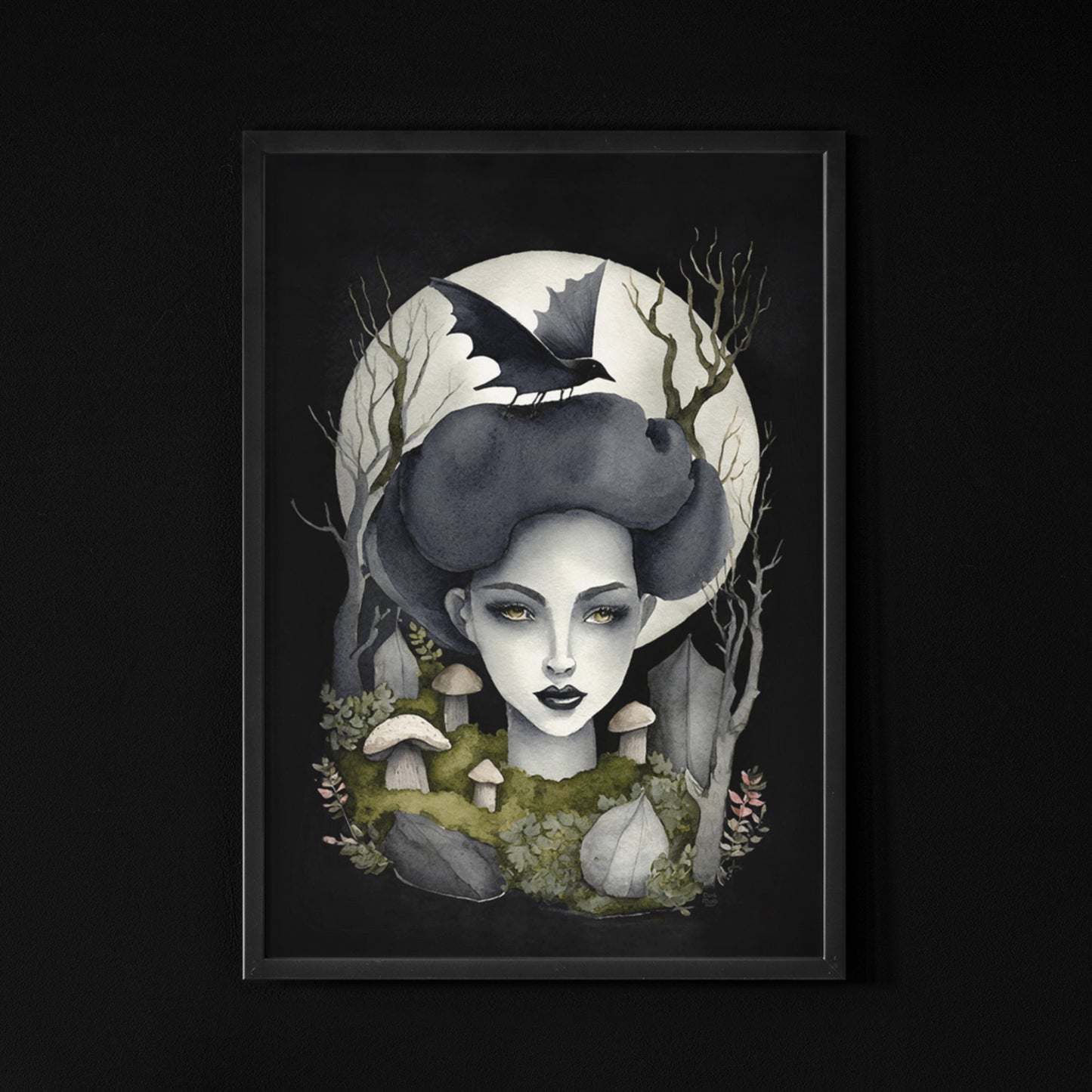 LAST DREAM - Dark Art Print 30x40cm / 11.8x15.7in