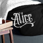 GOTHIC NAME - Personalized Embroidered Reading Blanket