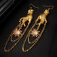 THE SUN-WITCH - Long Chain Earrings
