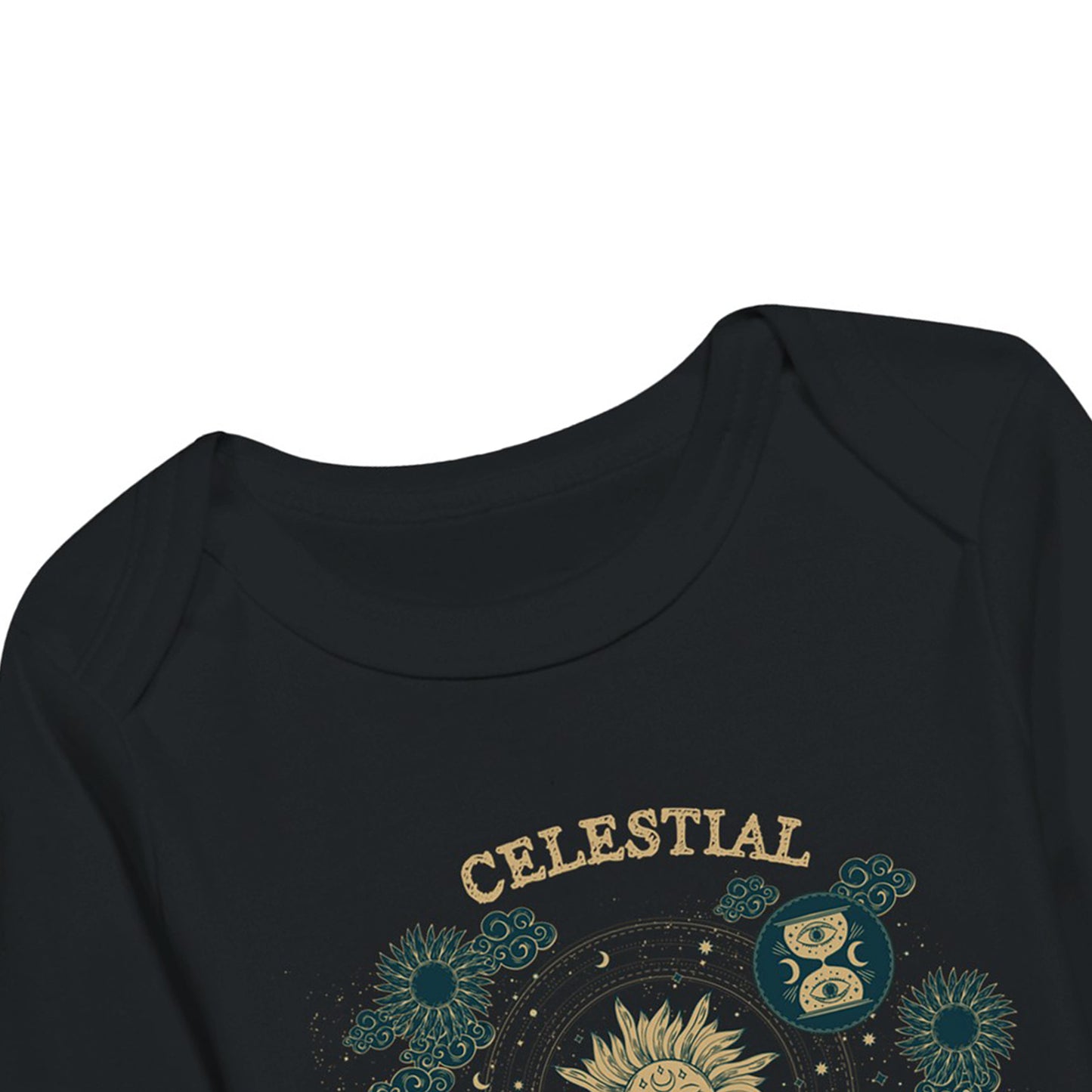 CELESTIAL BABY - Long Sleeve Baby Bodysuit