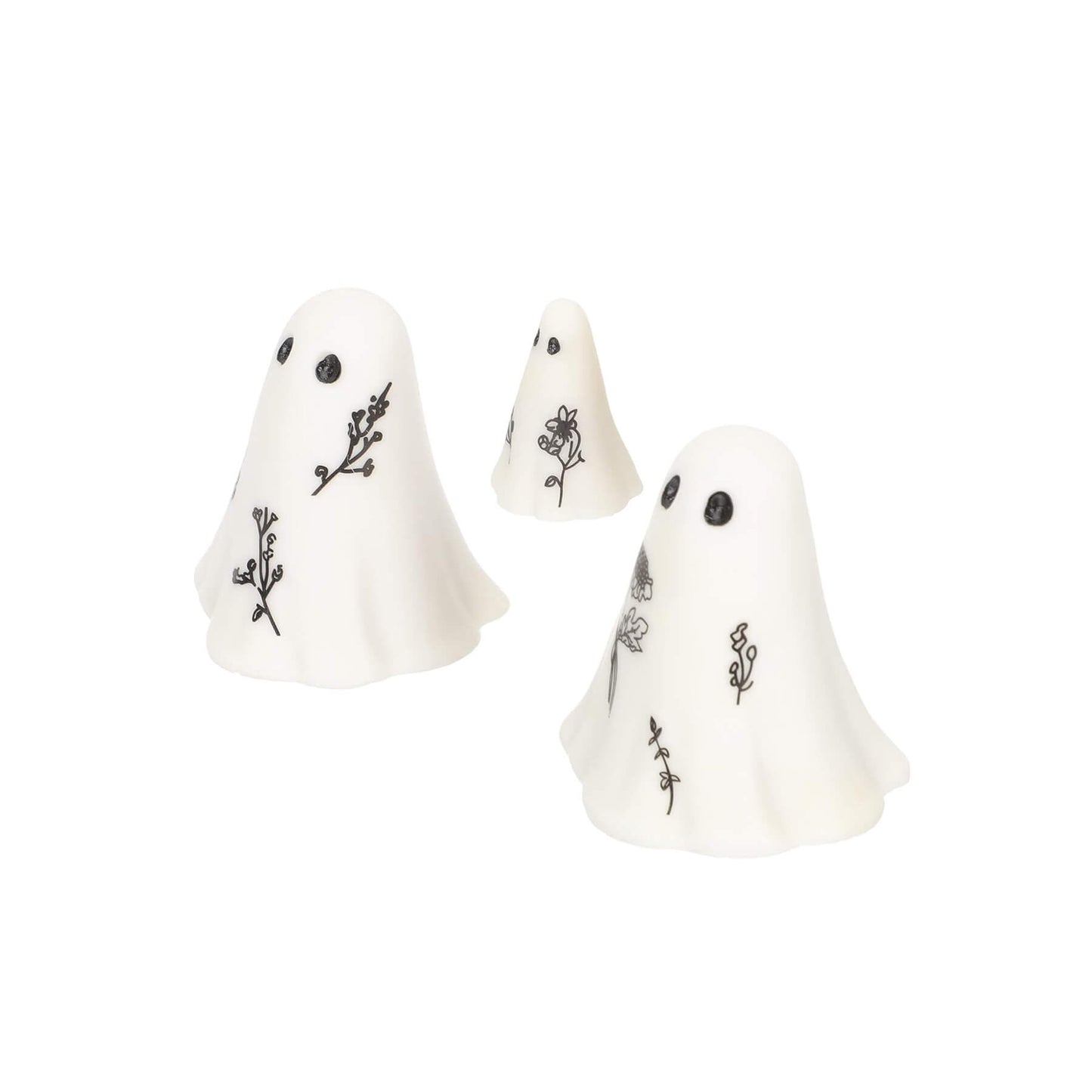 GHOST FAMILY - Spooky Resin Ornaments
