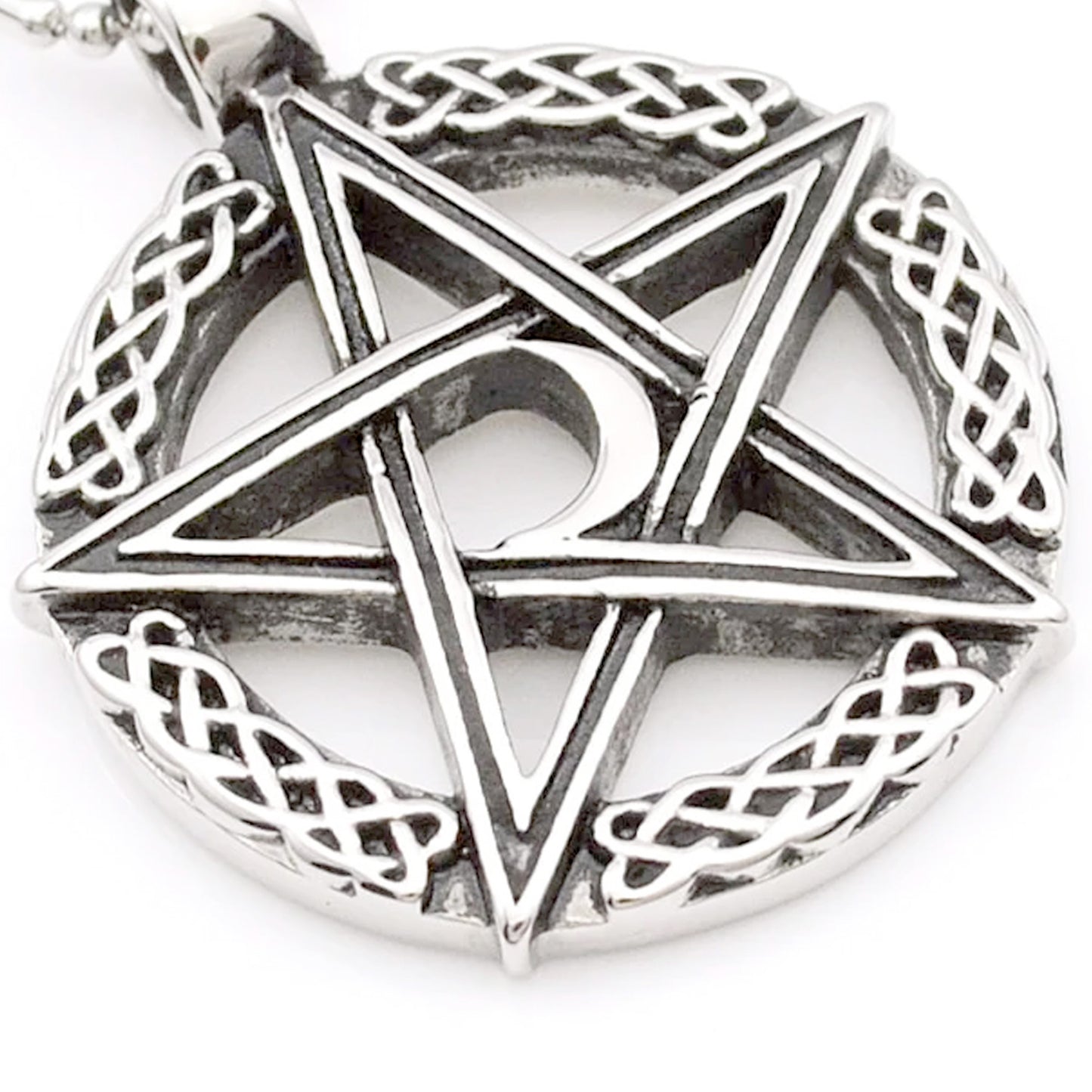 PENTACLE MOON - Unisex Necklace