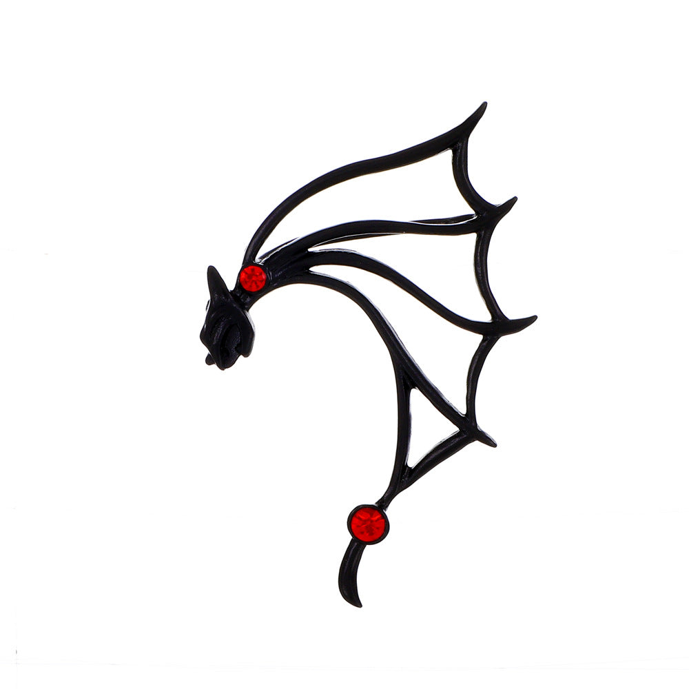 MIDNIGHT DRAGON - Left Ear Cuff Earring